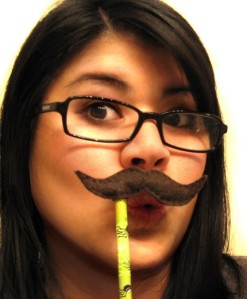 Moustache Disguise Pencil Topper by kieutiepie